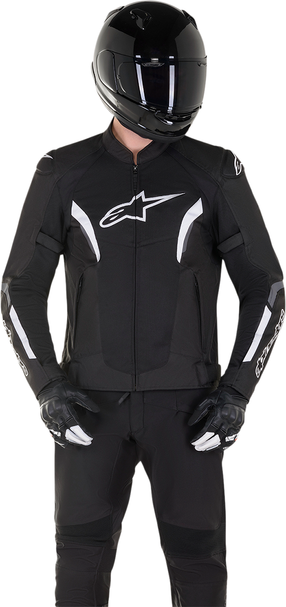 Chaqueta ALPINESTARS AST Air v2 - Negro/Blanco - Talla M 3306121-12-M