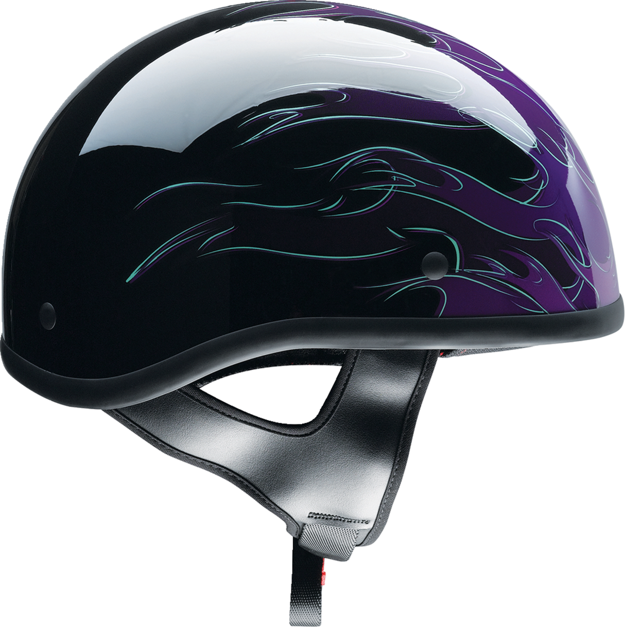 Casco de moto Z1R CC Beanie - Hellfire - Morado - 2XL 0103-1343