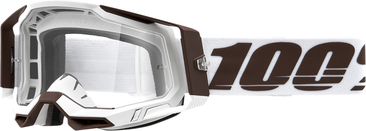 Gafas de natación 100% Racecraft 2 - Snowbird - Transparentes 50009-00007