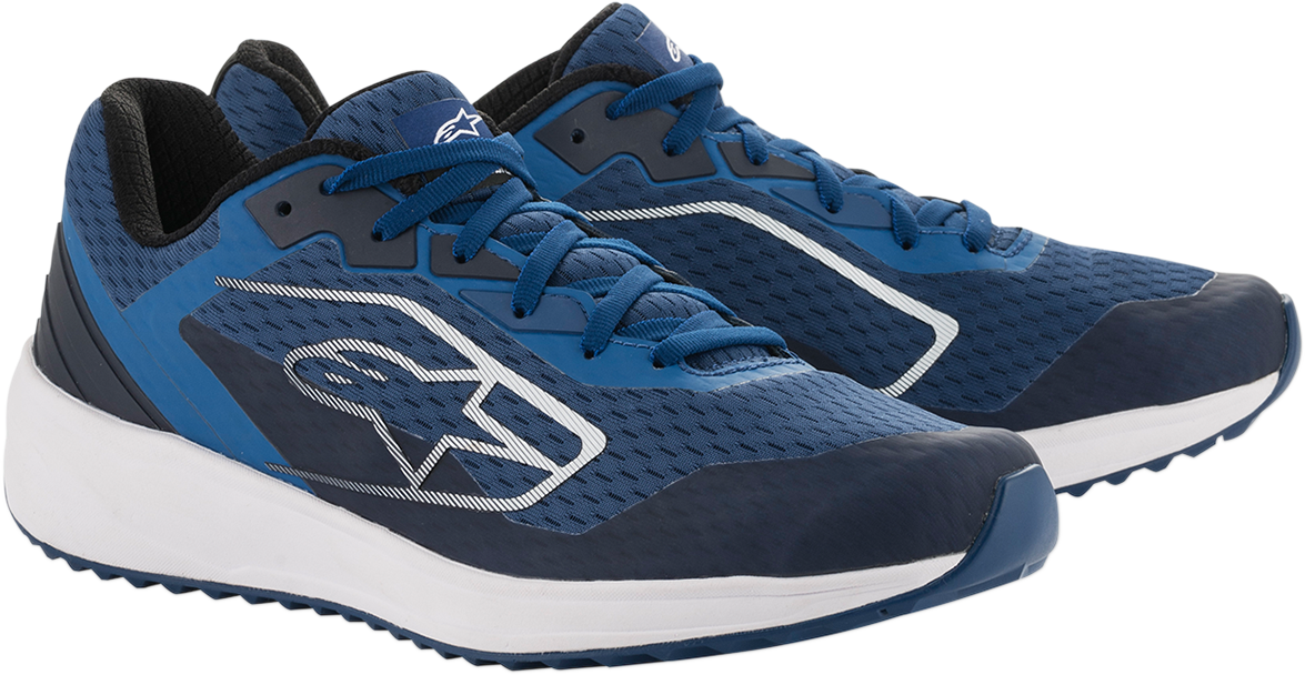 Zapatos ALPINESTARS Meta - Azul/Blanco - Talla 12 de EE. UU. 2654520-72-12