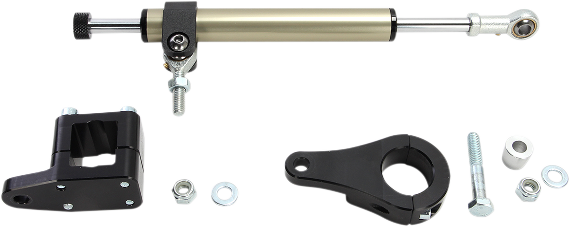 Estabilizador de dirección de 7 vías MOOSE RACING - Negro BTS-S543-BK