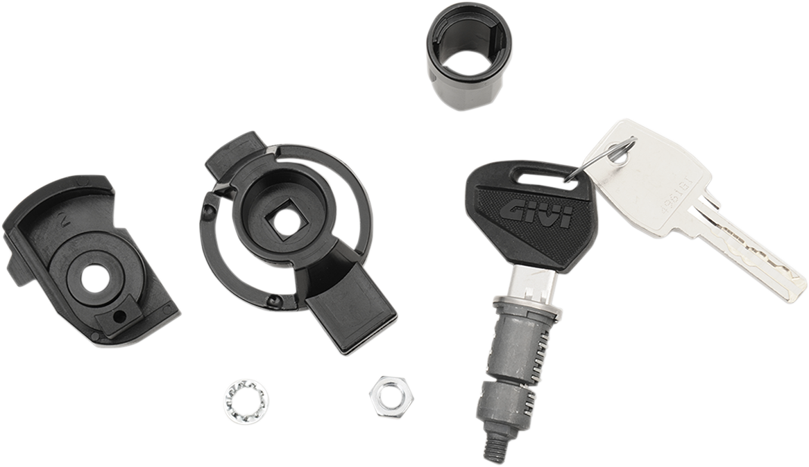 Juego de cerradura de seguridad con llave GIVI - 1 pieza SL101