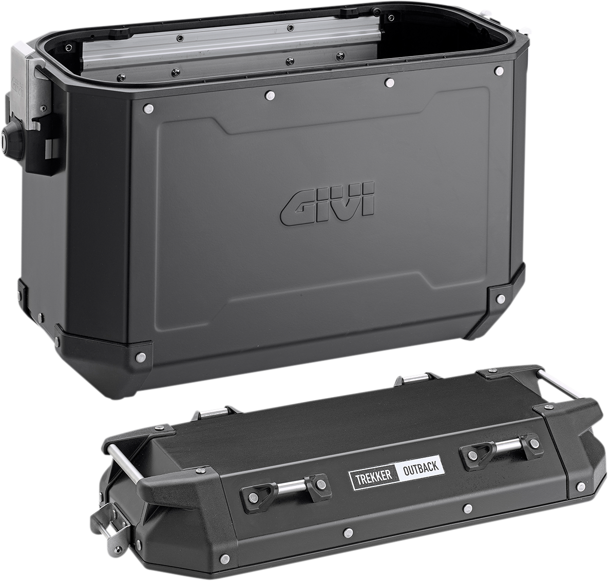 Maleta GIVI Outback - Izquierda - Negra - 37 litros OBKN37BLA