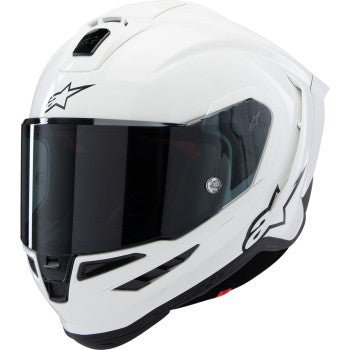 Casco de moto ALPINESTARS Supertech R10 - Sólido - Blanco brillante - 2XL 8200124-2170-XXL