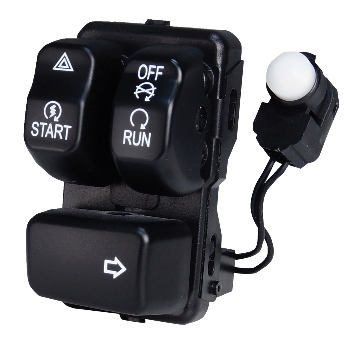 Módulo de control DRAG SPECIALTIES - Derecho - Negro Modelos XL es '14-'20 78590B
