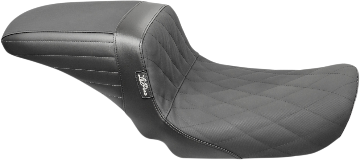 Asiento LE PERA Kickflip - Diamante con cinta de agarre - Negro - FXD '06-'17 LK-591DMGP