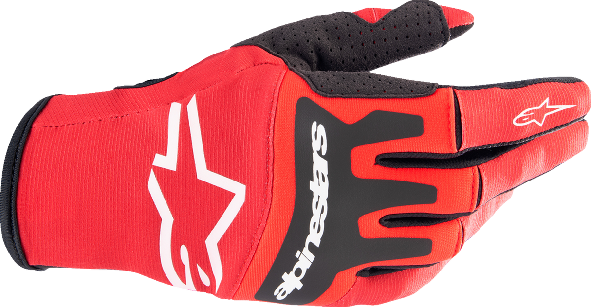 Guantes ALPINESTARS Techstar - Rojo cálido/Negro - XL 3561023-3110-XL