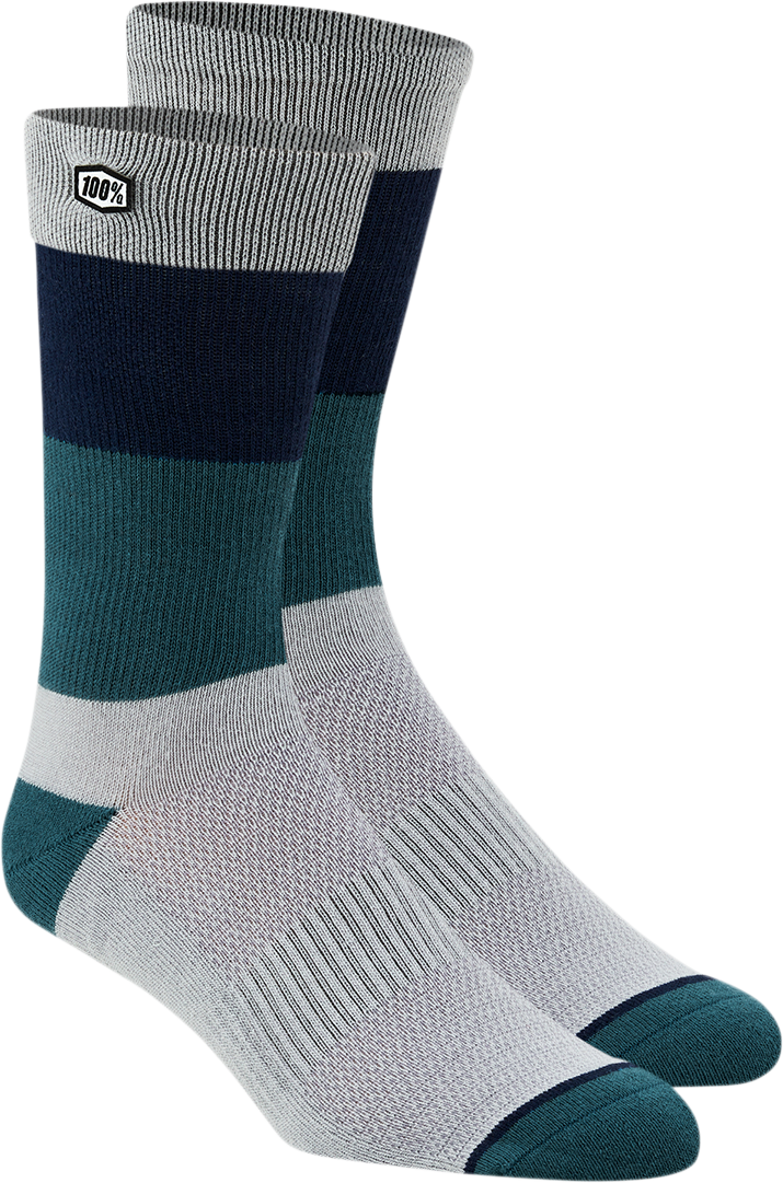 Calcetines 100% Trio - Plateados - Talla Grande/XL 24022-008-18