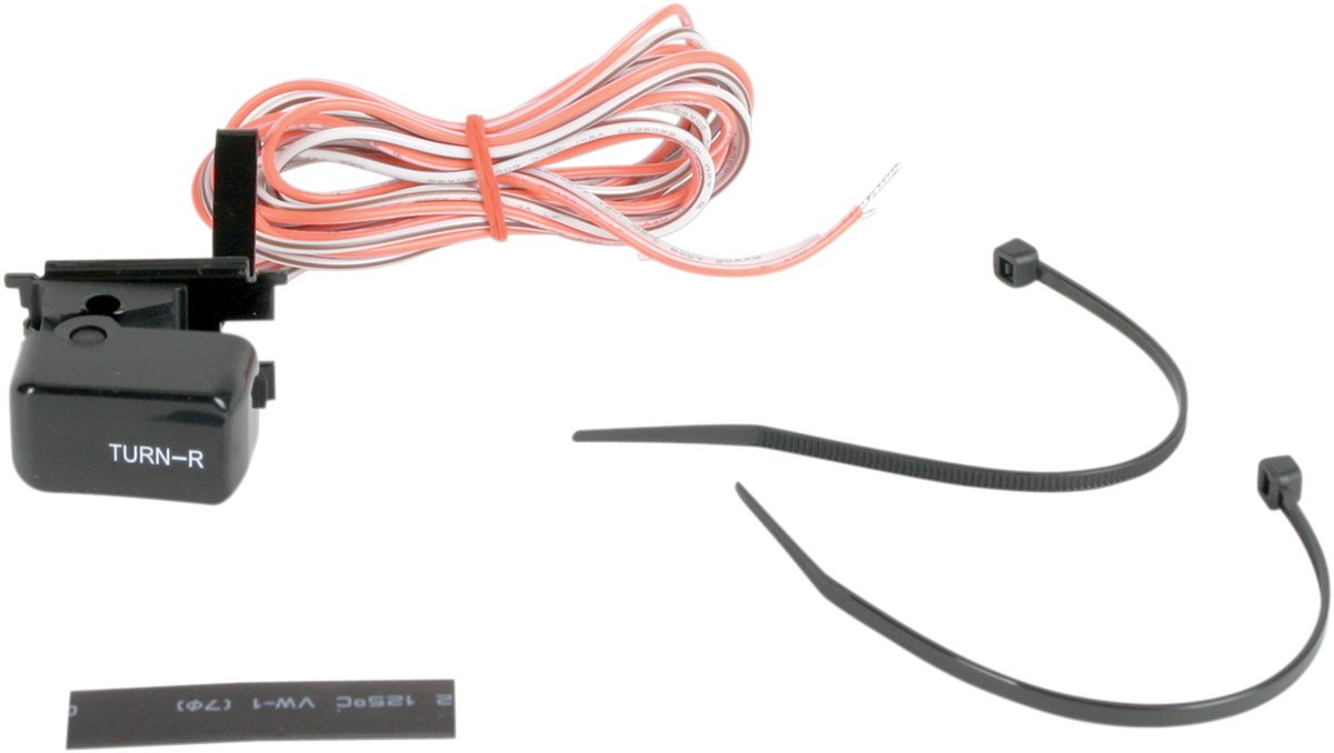 Kit de interruptores DRAG SPECIALTIES - Lado derecho - Intermitentes - Negro H18-0333B-R