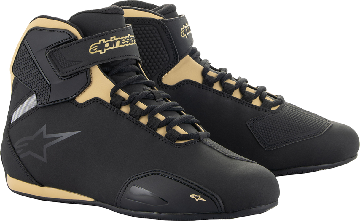Zapatos ALPINESTARS Sektor para mujer - Negro/Champán - Talla 11.5 (EE. UU.) 2515719-1090-11.5