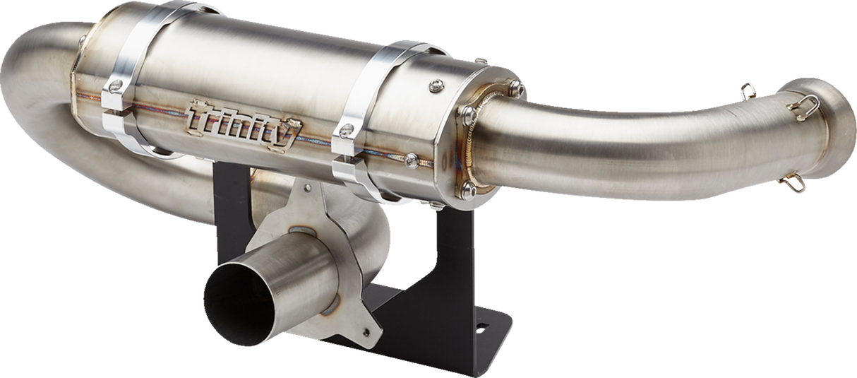 Silenciador deslizante de salida central TRINITY RACING - Sin punta Maverick TR-4184S