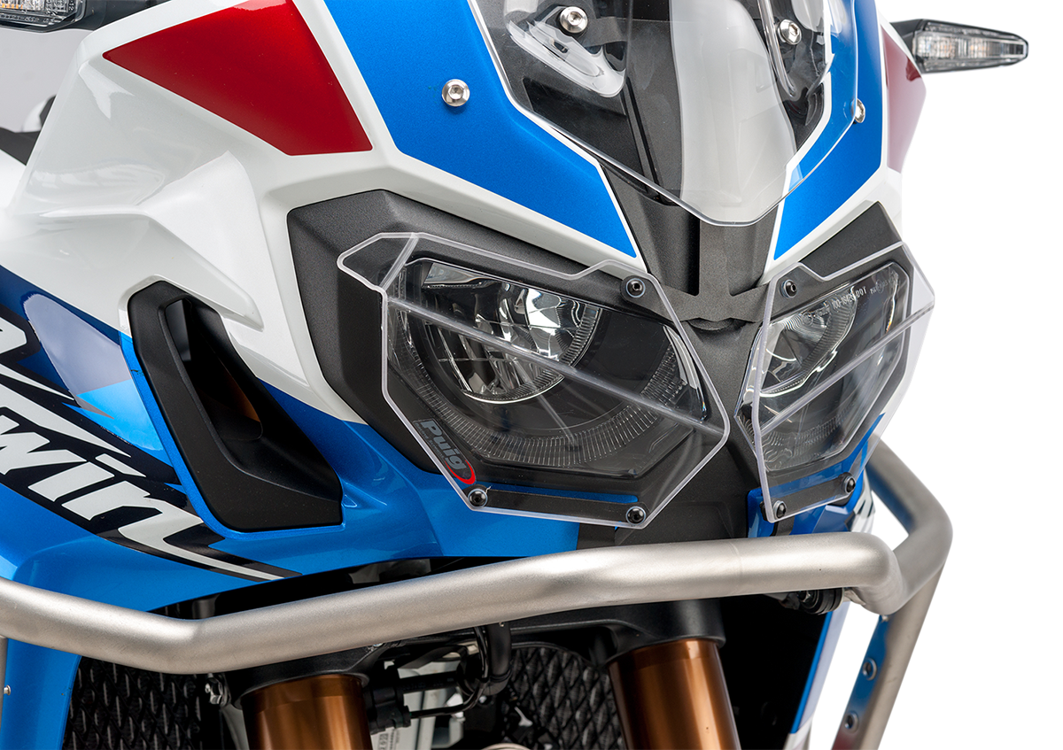 PUIG HI-TECH PARTS Cubierta protectora para faros delanteros - CRF1000L - Transparente 8714W