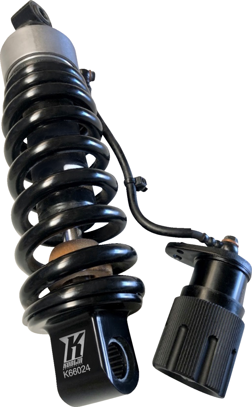 Kit de descenso de motocicletas KODLIN con ajustador de precarga remoto Softail/FXDR 114 2018-2023 K66024