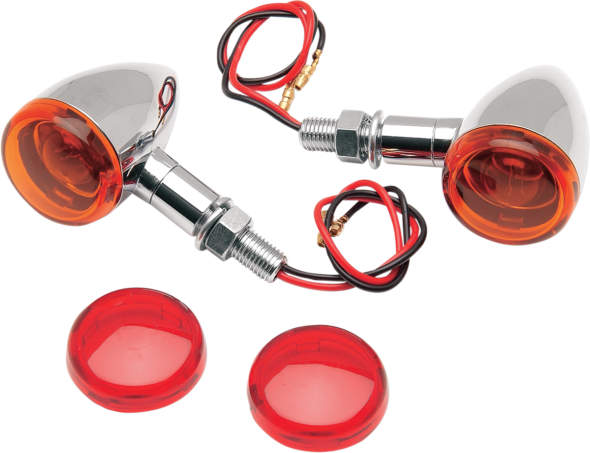 Kit de luces de posición Mini-Duece de DRAG SPECIALTIES - Ámbar/Rojo 20-6390A/R1
