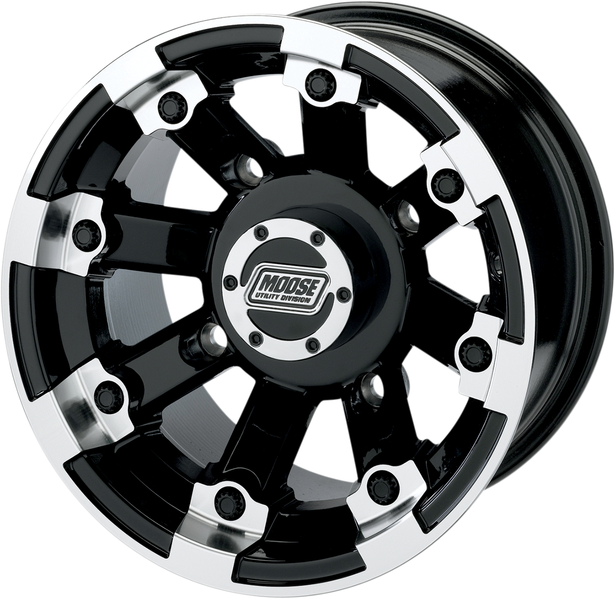 Rueda MOOSE UTILITY - 393X - Delantera - Negra - 14x7 - 4/110 - 4+3 393147110GBML4