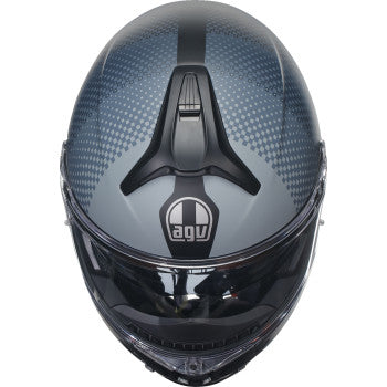 AGV Tourmodular Motorcycle Helmet - Textour - Matte Black/Gray - Small 211251F2OY100S