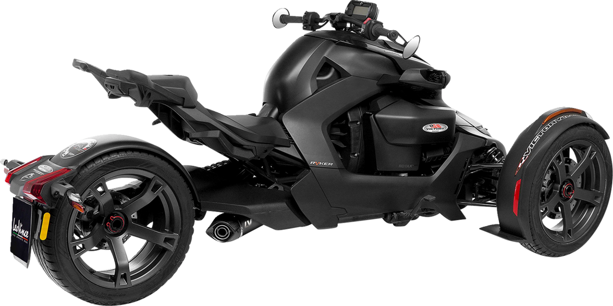 Silenciador deslizante LEOVINCE LV One EVO - Edición negra 14404EB