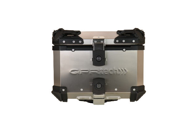 BMW R1250GS 2019-2020 GPR Tech 35L Titanium Top Case, Titanium Natural with Mounting Plate - photo 3