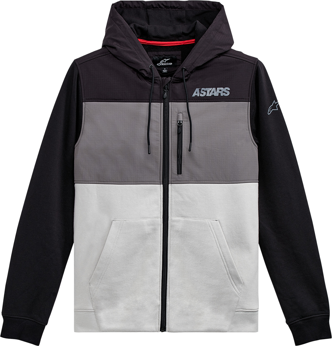 Chaqueta ALPINESTARS Elevate - Negro/Plateado - Talla M 1212-112001900M