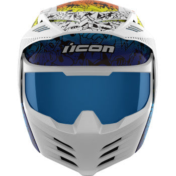 Casco ICON Elsinore™ - Doodle 3 - Blanco - 3XL 0104-3443