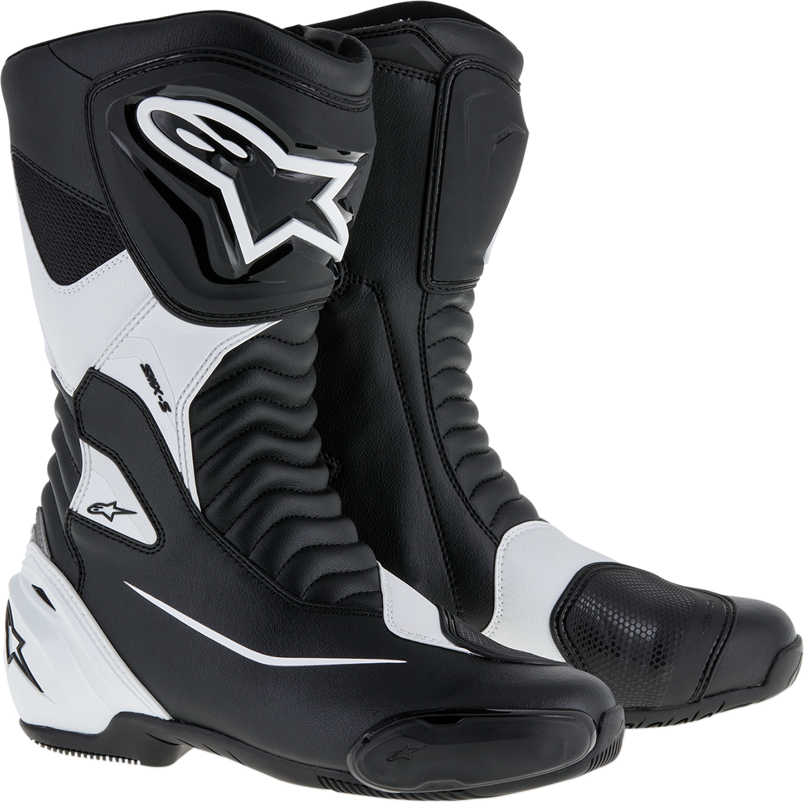 Botas ALPINESTARS SMX-S - Negro/Blanco - Talla 10.5 EE. UU. / 45 UE 2223517-12-45