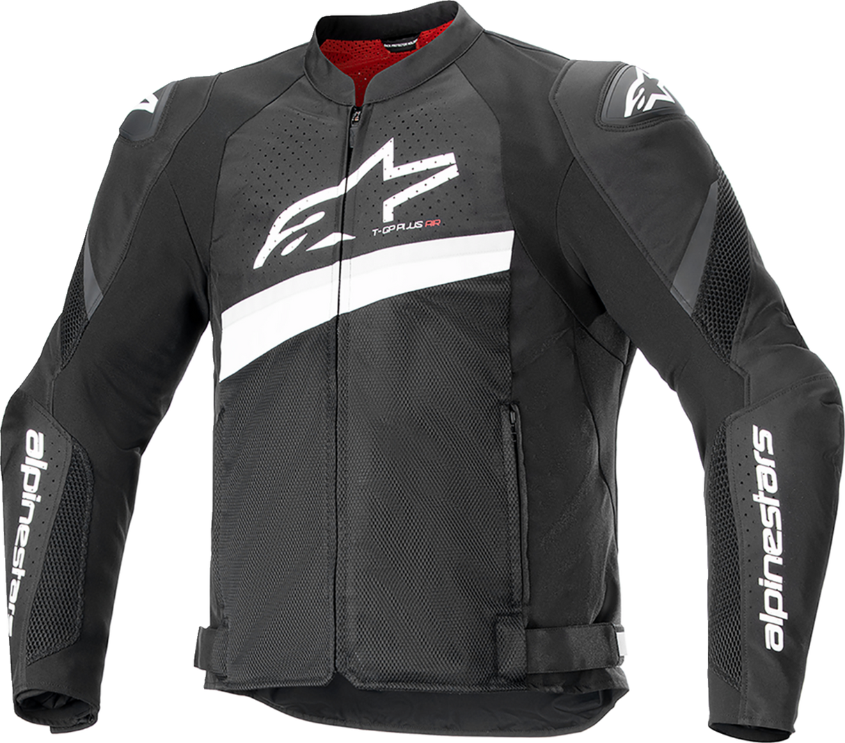 Chaqueta ALPINESTARS T-GP Plus R v4 Airflow - Negro/Blanco - Talla pequeña 3300624-12-S