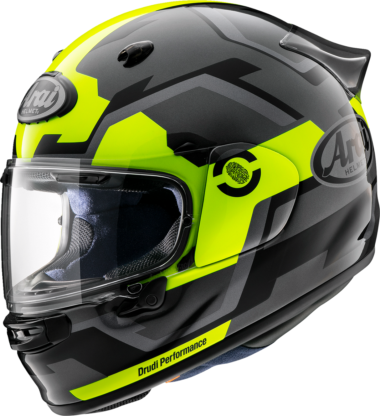 Casco de motocicleta ARAI Contour-X - Rostro - Amarillo fluorescente - 2XL 0101-16066