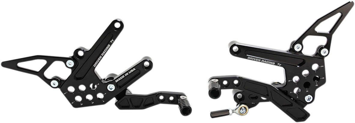 Estribo trasero DRIVEN RACING TT - ZX10R DRP-723-BK