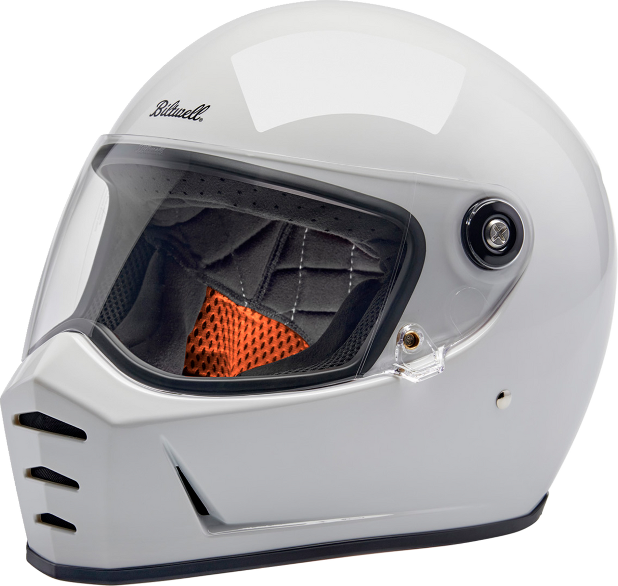 Casco BILTWELL Lane Splitter - Blanco brillante - XL 1004-104-505