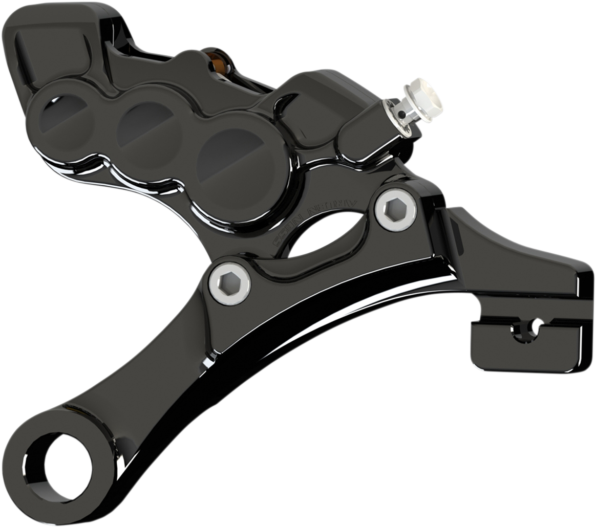 Pinza ARLEN NESS de 6 pistones - Trasera - Negra - 11.8" 02-323