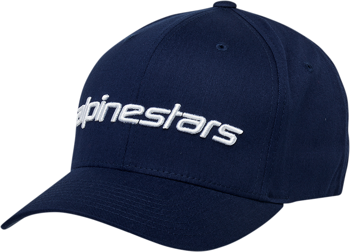 Gorra lineal ALPINESTARS - Azul marino/blanco - Talla L/XL 1230810057020LX