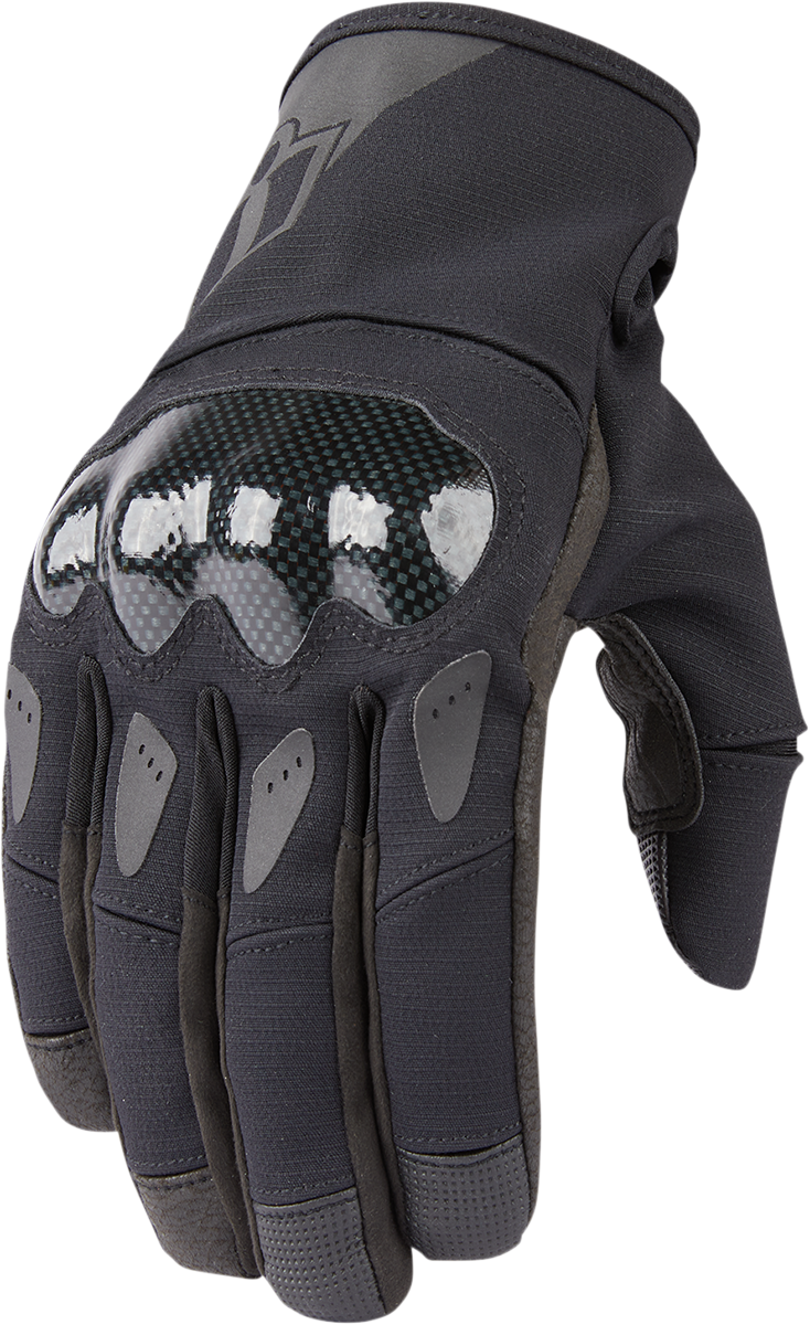 Guantes ICON Stormhawk™ - Negros - Grandes 3301-3967