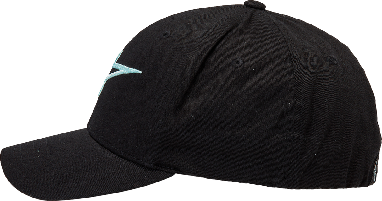 Gorra ALPINESTARS Ageless Curve - Negro/Agua clara - L/XL 1017810101177LX