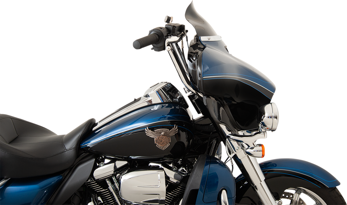 Parabrisas KLOCK WERKS Flare™ - 6-1/2" - Negro - FLHT '96-'13 KWW-01-0200