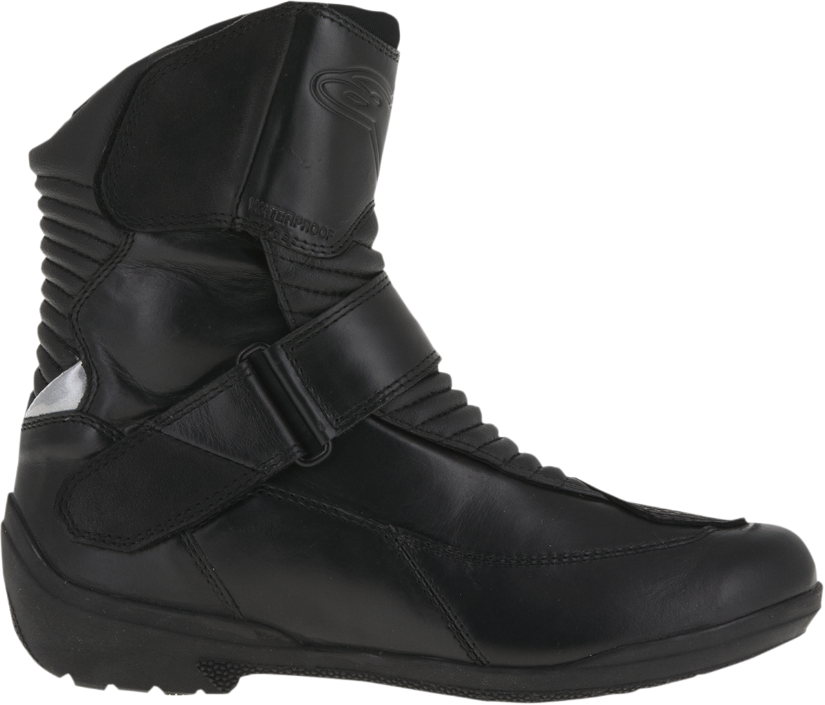 Botas impermeables ALPINESTARS Stella Valencia para mujer - Negras - Talla 36 (EE. UU. 5.5 / UE 36) 2442216-10-36