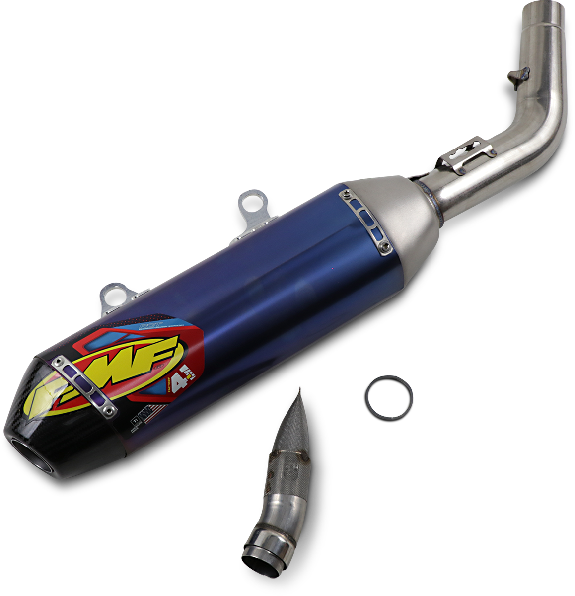Silenciador FMF Factory 4.1 RCT - Titanio anodizado KTM 250 SX-F 2019-2022 045633 1821-1925