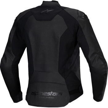 ALPINESTARS Stella Faster v3 Leather Jacket - Black/Black - US 6 / EU 42 3113625-1100-42