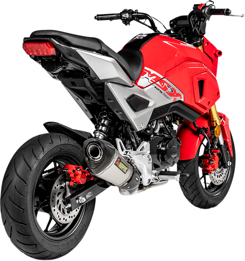 AKRAPOVIC Race Exhaust - Titanium MSX 125 Grom 125 2016-2020 S-H125R6-ASZT/1 1810-2661
