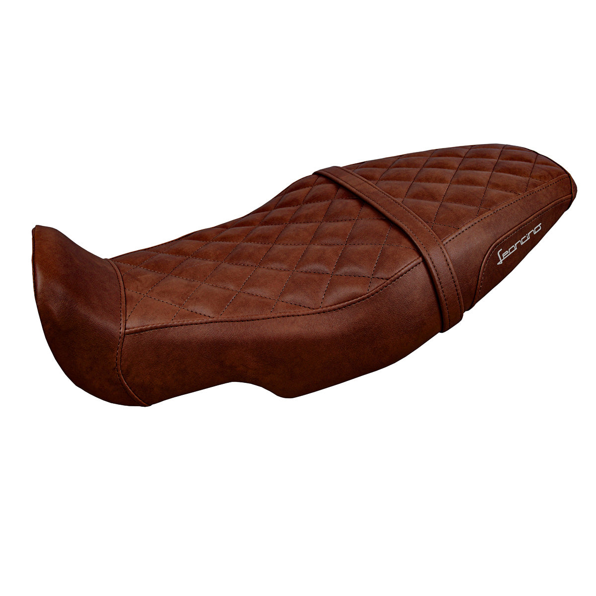 Benelli Leoncino 800 2022-2025 Seat Cover Tappezzeria Italia TPZ Comfort in Dark Brown Vintage