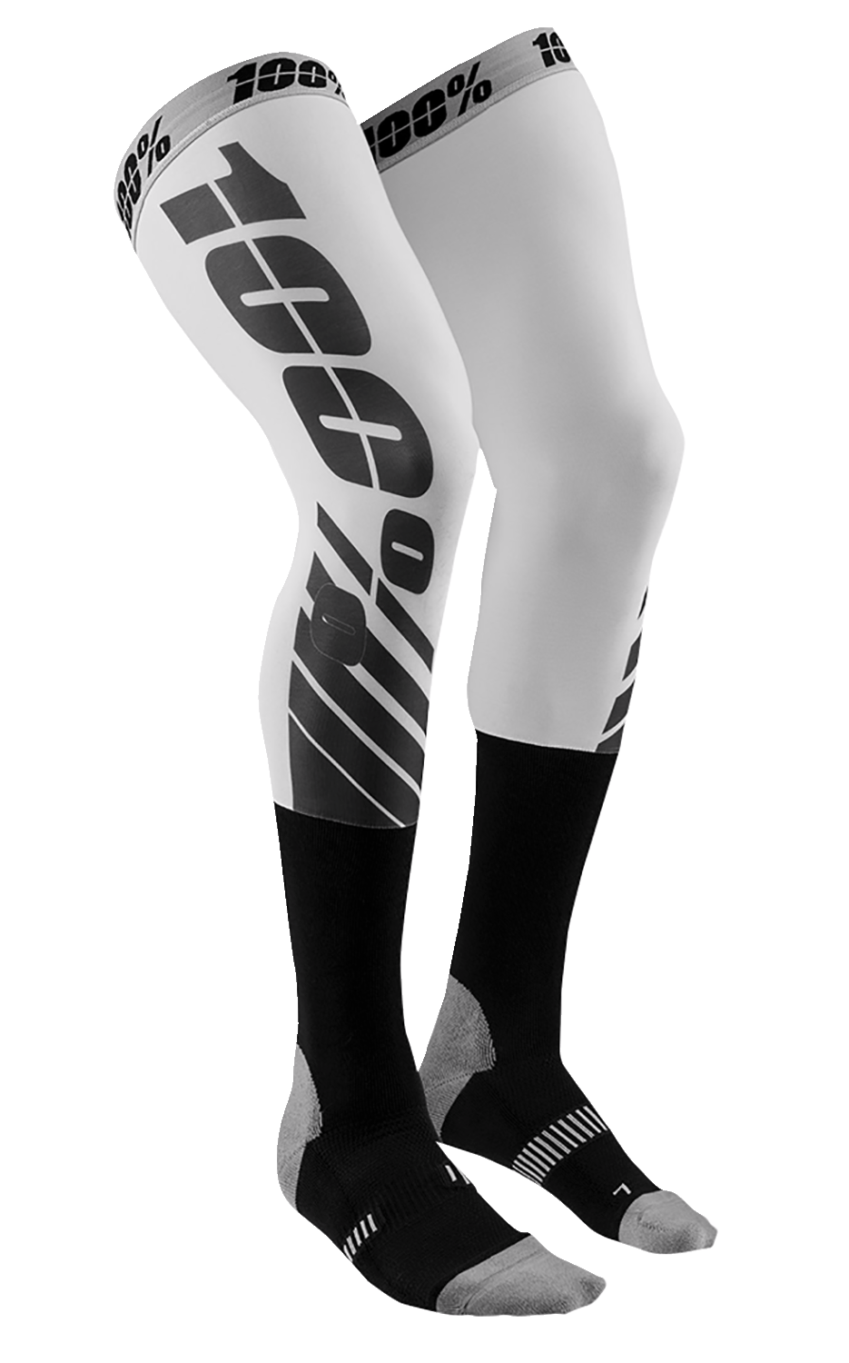 Calcetines de moto de alto rendimiento 100% REV Knee Brace - Talla grande/XL 20052-00006