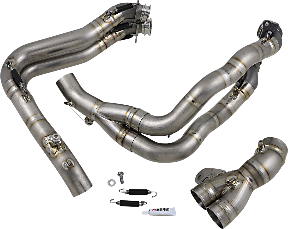 Encabezado AKRAPOVIC - Titanio E-H10E2 1812-0482