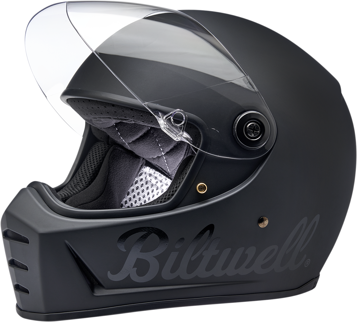 Casco BILTWELL Lane Splitter - Negro mate de fábrica - Grande 1004-638-104