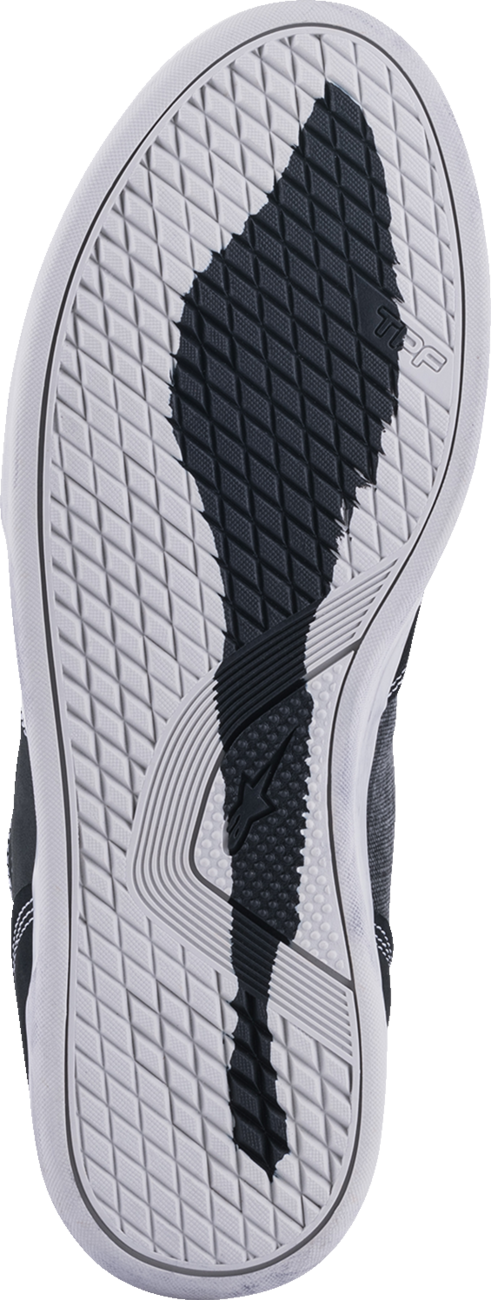 Zapatos ALPINESTARS Ageless - Negro/Blanco - Talla 12 de EE. UU. 2654922153112