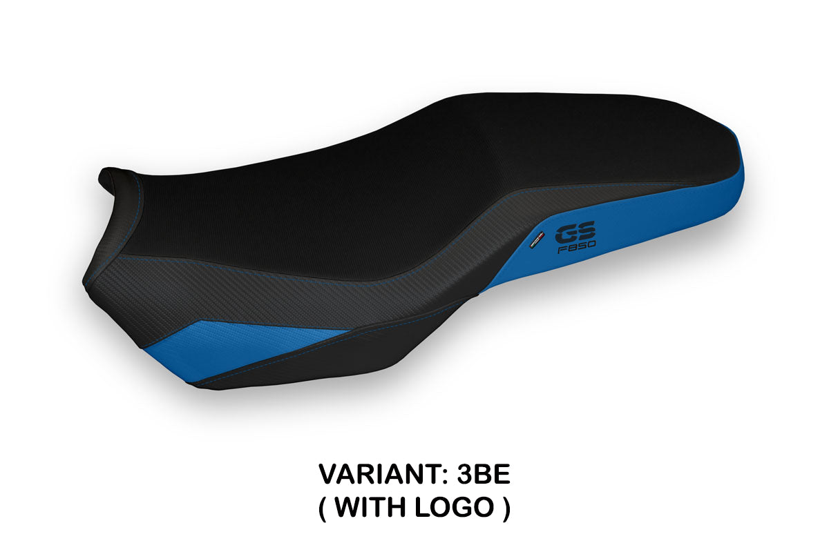 BMW F750GS F800GS F850GS 2018-2026 Seat Cover Tappezzeria Italia TPZ in Blue and Black