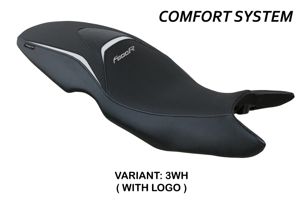 BMW F800R 2009-2020 Seat Cover Tappezzeria Italia TPZ Comfort in White