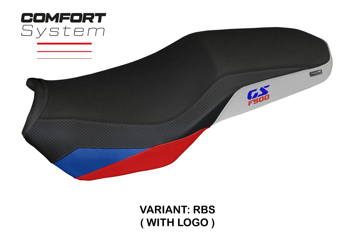 BMW F900GS Adventure 2025 Seat Cover Tappezzeria Italia TPZ Comfort Red Blue Silver Black