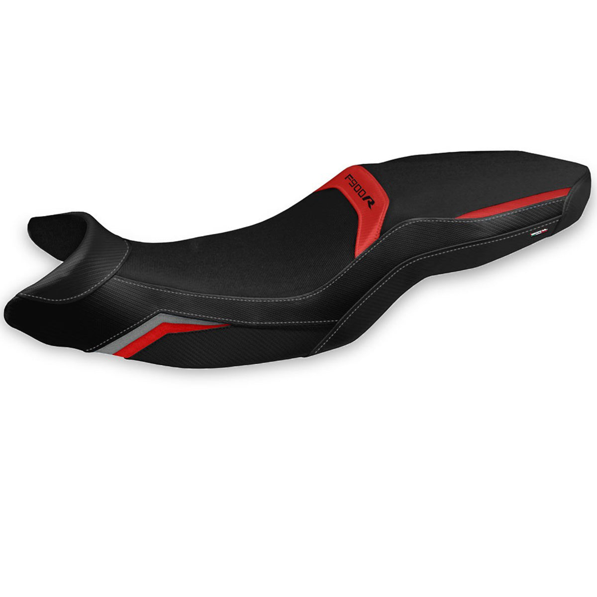 BMW F900R 2019-2026 Seat Cover TPZ Italia Red Grey