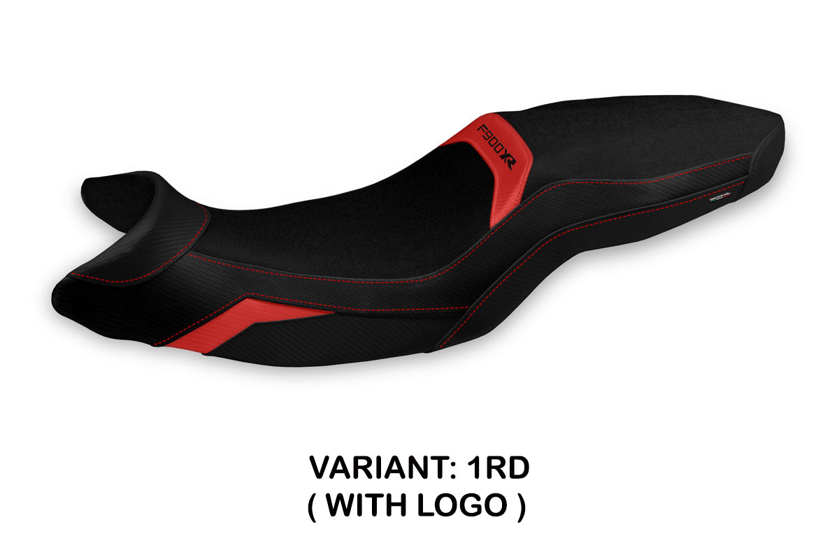 BMW F900XR 2019-2026 Seat Cover Tappezzeria Italia TPZ in Red and Black