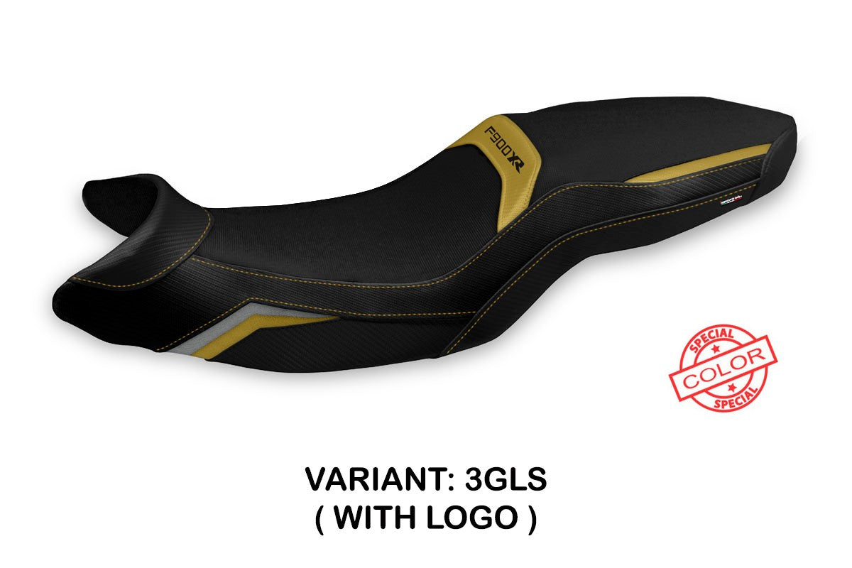 BMW F900XR 2019-2026 Seat Cover TPZ Italia Gold Silver