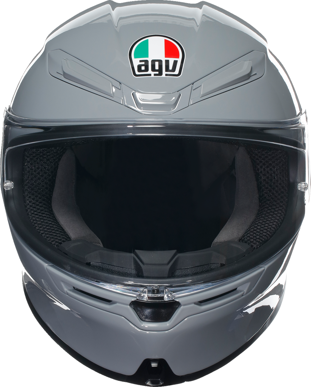 Casco de moto AGV K6 S - Gris Nardo - Mediano 2118395002012M